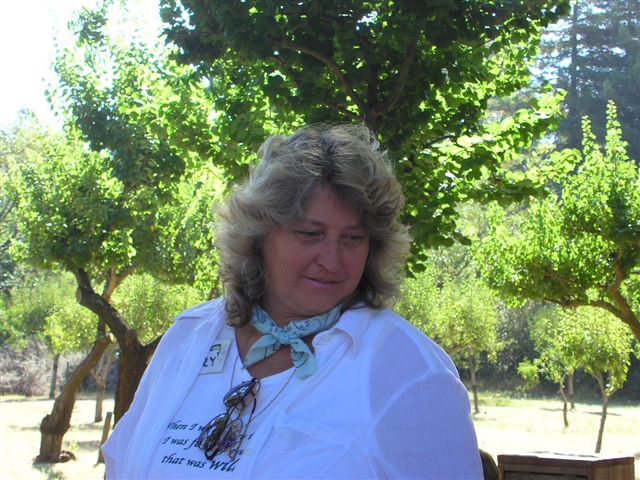 Camp director and artist Susan Barry